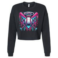 Respect The Drip Ice Cream Dripping Cropped Pullover Crew