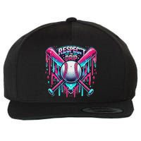 Respect The Drip Ice Cream Dripping Wool Snapback Cap