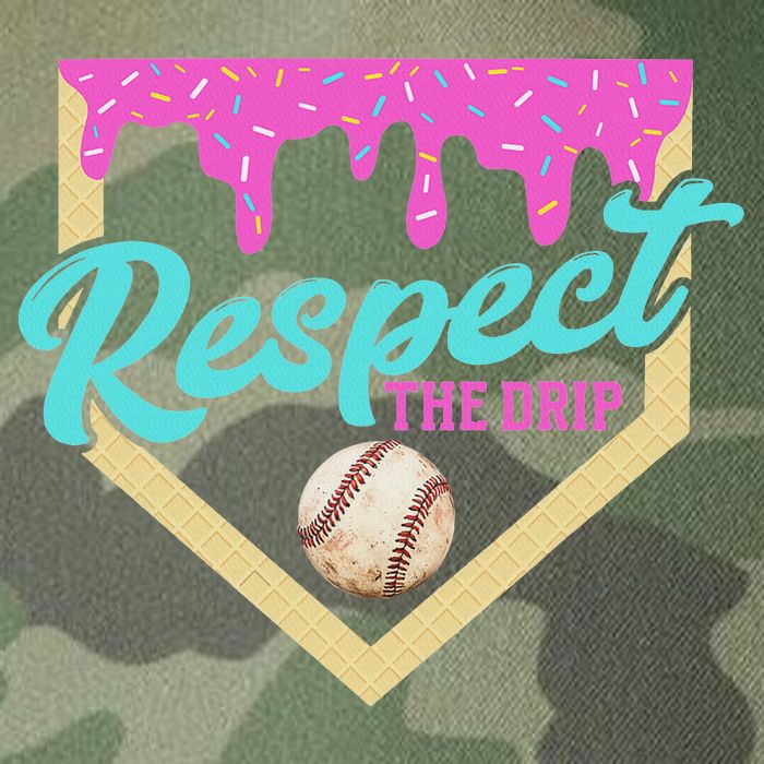 Respect The Drip Ice Cream Dripping Legacy Tie Dye Trucker Hat