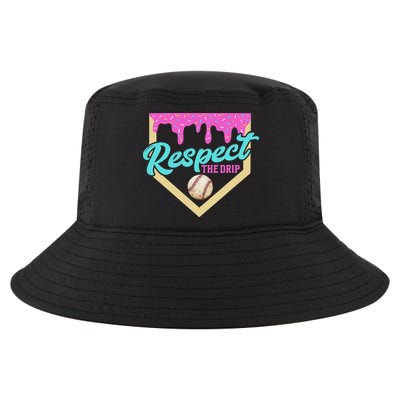 Respect The Drip Ice Cream Dripping Cool Comfort Performance Bucket Hat