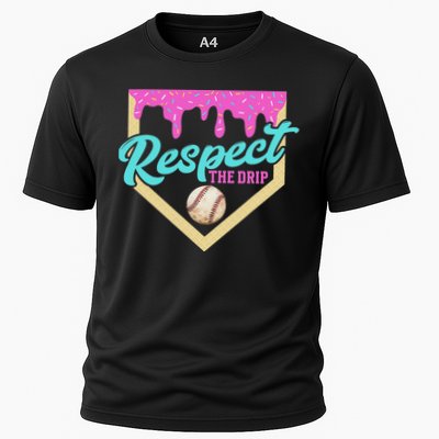 Respect The Drip Ice Cream Dripping Performance Shirt