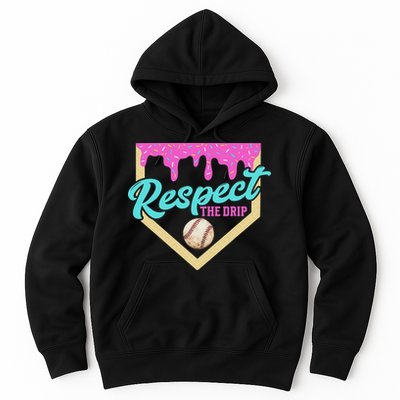 Respect The Drip Ice Cream Dripping Hoodie