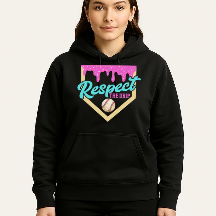 Respect The Drip Ice Cream Dripping Hoodie