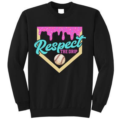 Respect The Drip Ice Cream Dripping Sweatshirt