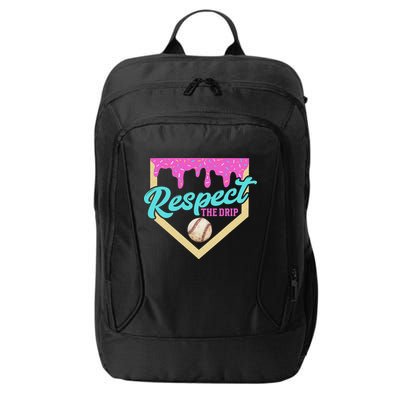 Respect The Drip Ice Cream Dripping City Backpack