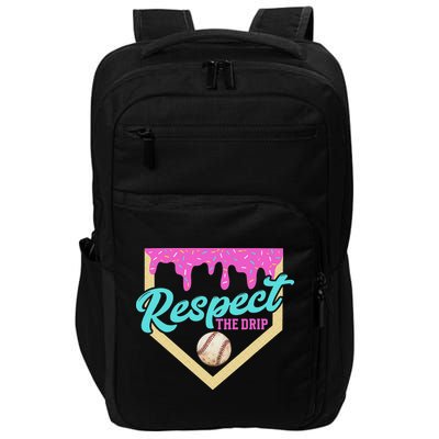 Respect The Drip Ice Cream Dripping Impact Tech Backpack