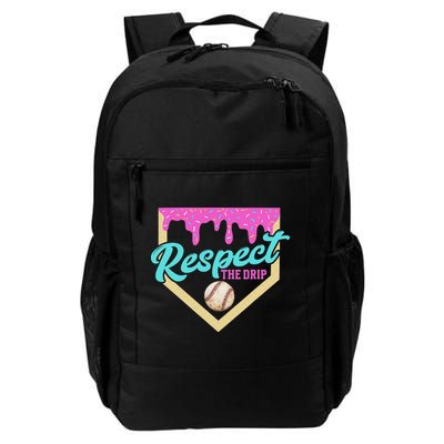 Respect The Drip Ice Cream Dripping Backpack
