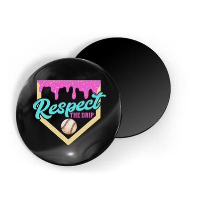 Respect The Drip Ice Cream Dripping Magnet