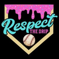 Respect The Drip Ice Cream Dripping Cooling Performance Long Sleeve Crew