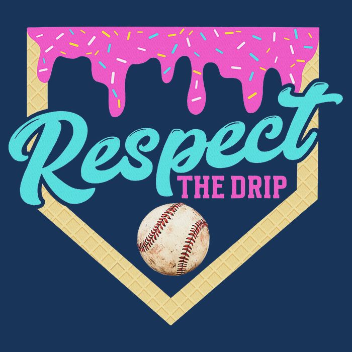 Respect The Drip Ice Cream Dripping Infant Baby Jersey Bodysuit