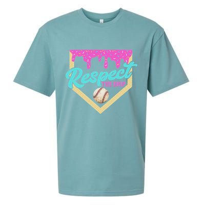 Respect The Drip Ice Cream Dripping Sueded Cloud Jersey T-Shirt