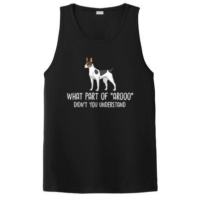 Rat Terrier Dog Puppies Owner Lover PosiCharge Competitor Tank