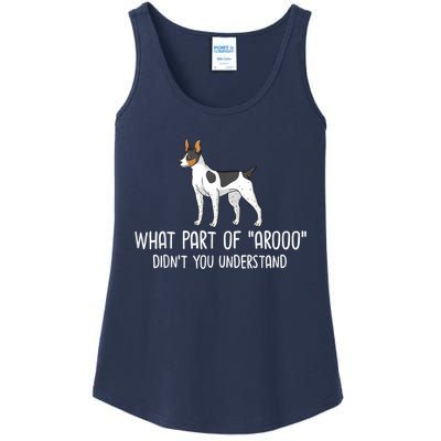 Rat Terrier Dog Puppies Owner Lover Ladies Essential Tank