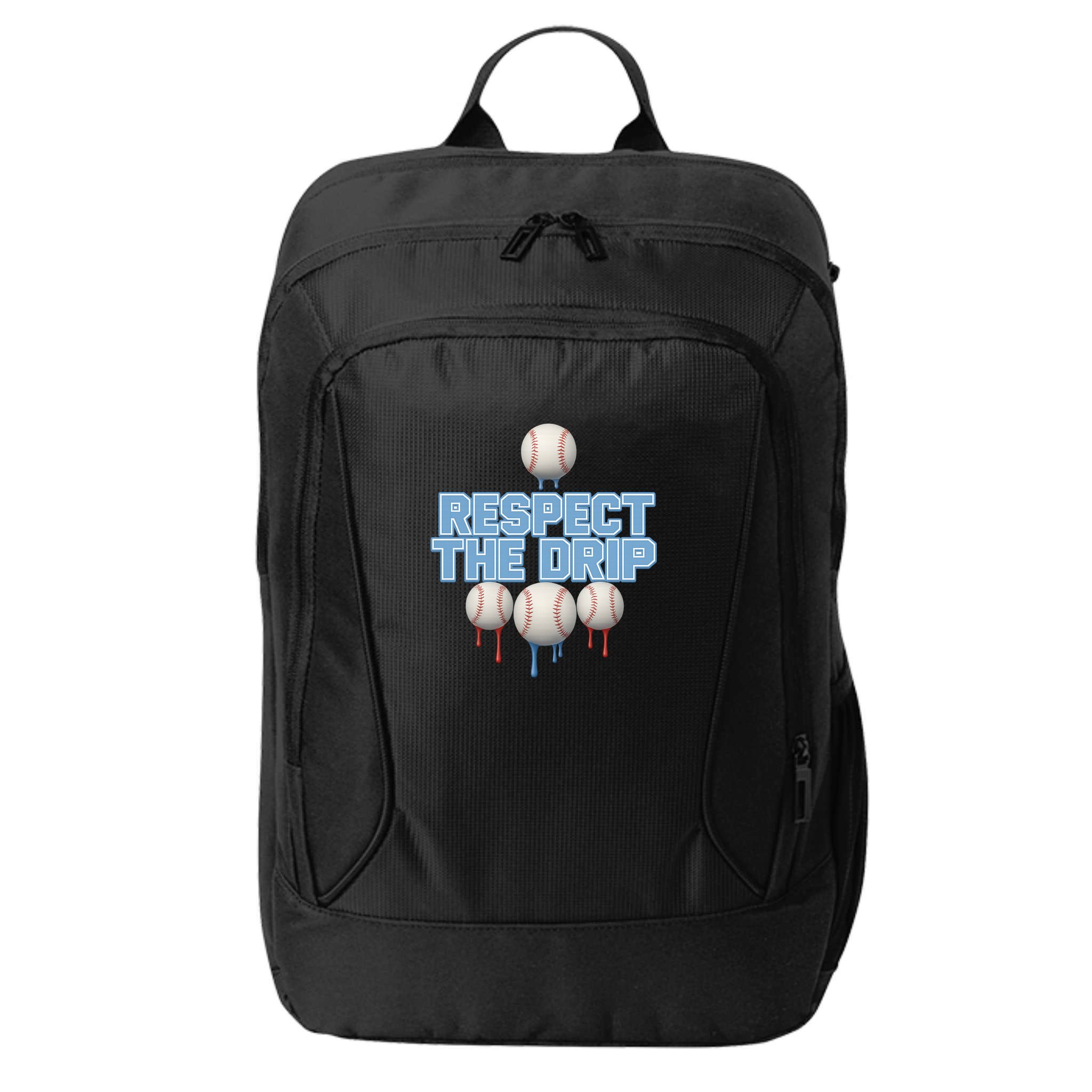 Respect The Drip Baseball Ice City Backpack