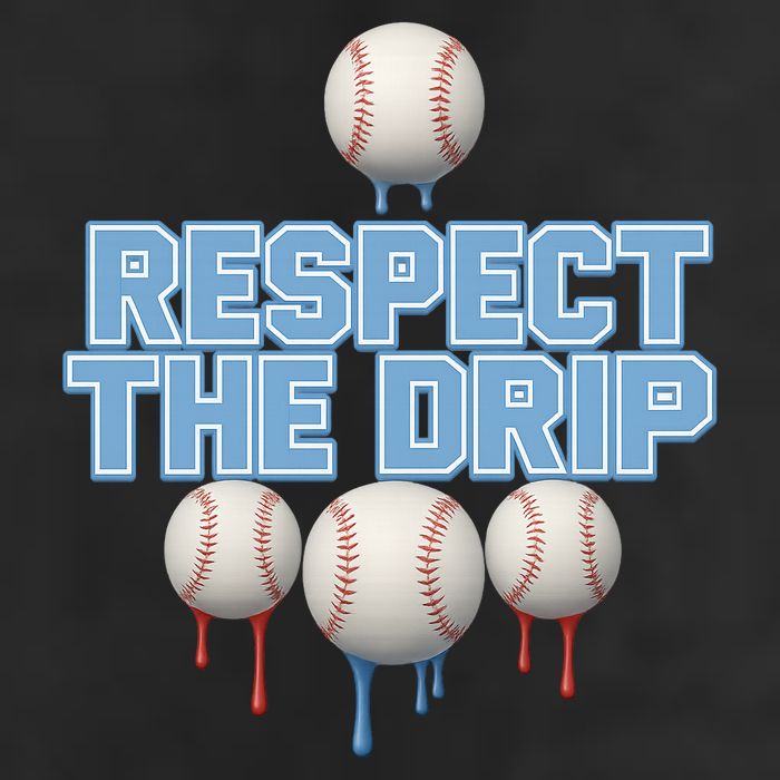 Respect The Drip Baseball Ice Adult Drive Performance Visor