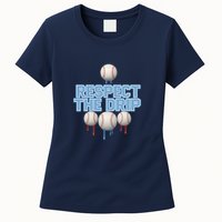 Respect The Drip Baseball Ice Womens T-Shirt