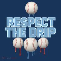 Respect The Drip Baseball Ice Short Acrylic Beanie