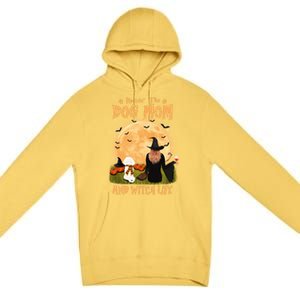 Rocking The Dog Mom And Witch Life Bichon Frise Halloween Cute Gift Premium Pullover Hoodie