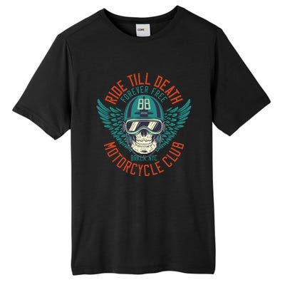 Ride Till Death Motorcycle Club Tall Fusion ChromaSoft Performance T-Shirt