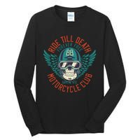 Ride Till Death Motorcycle Club Tall Long Sleeve T-Shirt