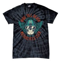 Ride Till Death Motorcycle Club Tie-Dye T-Shirt