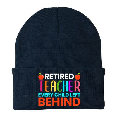 Retired Teacher Every Child Left Behind Retirement Gift Beanie
