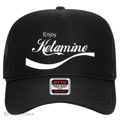 Resus Threads Enjoy Ketamine Emergency High Crown Mesh Back Trucker Hat