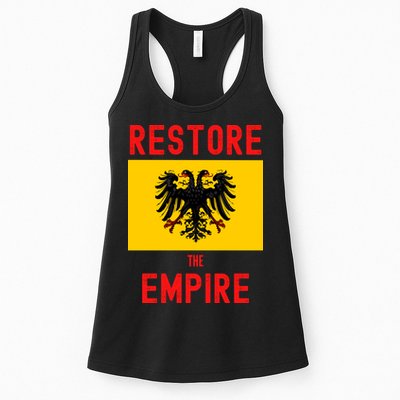 Restore The Empire Monarchist Catholic Habsburg Womens Tank Top