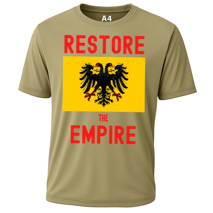 Restore The Empire Monarchist Catholic Habsburg Cooling Performance Crew T-Shirt