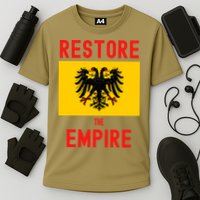 Restore The Empire Monarchist Catholic Habsburg Cooling Performance Crew T-Shirt
