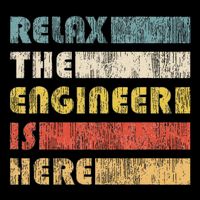 Relax The Engineer For Engineers Mousepad