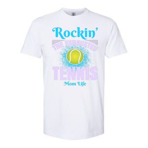 Rockin' The Exhausted Tennis Mom Life Softstyle CVC T-Shirt