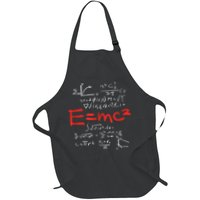 Relativity Theory E = Mc2 Theory Equation Physics Study Full-Length Apron With Pockets