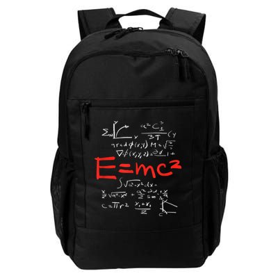 Relativity Theory E = Mc2 Theory Equation Physics Study Daily Commute Backpack
