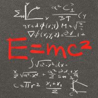 Relativity Theory E = Mc2 Theory Equation Physics Study Cotton Canvas Backpack