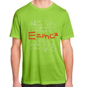 Relativity Theory E = Mc2 Theory Equation Physics Study Adult ChromaSoft Performance T-Shirt