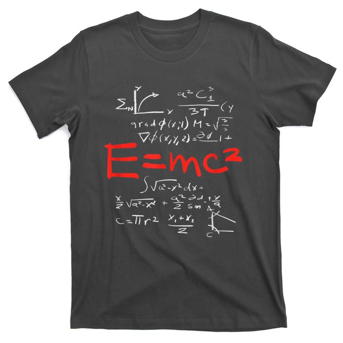 Relativity Theory E = Mc2 Theory Equation Physics Study T-Shirt