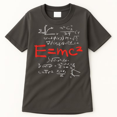 Relativity Theory E = Mc2 Theory Equation Physics Study Tall T-Shirt