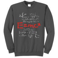 Relativity Theory E = Mc2 Theory Equation Physics Study Tall Sweatshirt