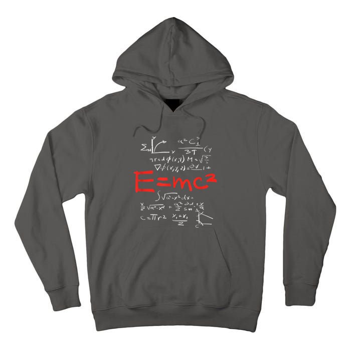 Relativity Theory E = Mc2 Theory Equation Physics Study Tall Hoodie