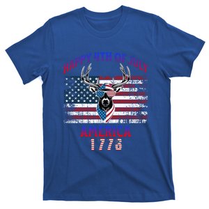 Roosevelt Tule Elk America Independence Day 4th July 1776 Gift T-Shirt