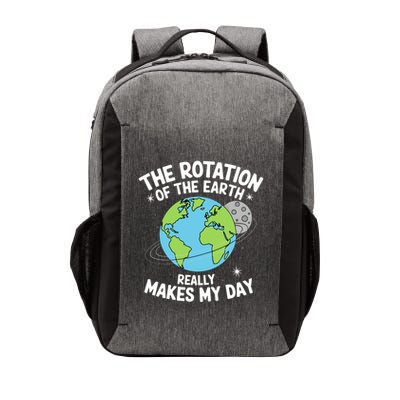 Rotation The Earth Makes Day Science Teacher Earth Day Gift Vector Backpack