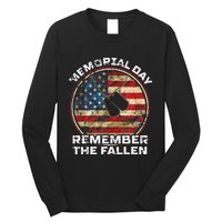 Remember The Fallen Veteran Military Happy Memorial Day Long Sleeve Shirt