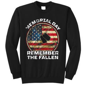 Remember The Fallen Veteran Military Happy Memorial Day Sweatshirt