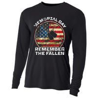 Remember The Fallen Veteran Military Happy Memorial Day Cooling Performance Long Sleeve Crew