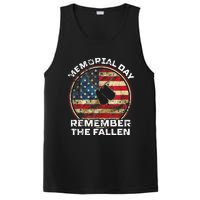 Remember The Fallen Veteran Military Happy Memorial Day PosiCharge Competitor Tank