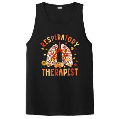 Respiratory Therapist Fall Lung Thanksgiving Pulmonologist PosiCharge Competitor Tank