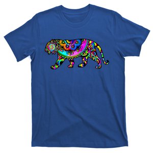 Rainbow Tiger Funny Gift T-Shirt