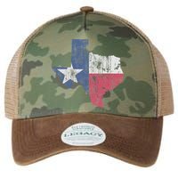 Retro Texas Flag Map Legacy Tie Dye Trucker Hat