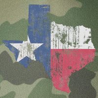 Retro Texas Flag Map Legacy Tie Dye Trucker Hat